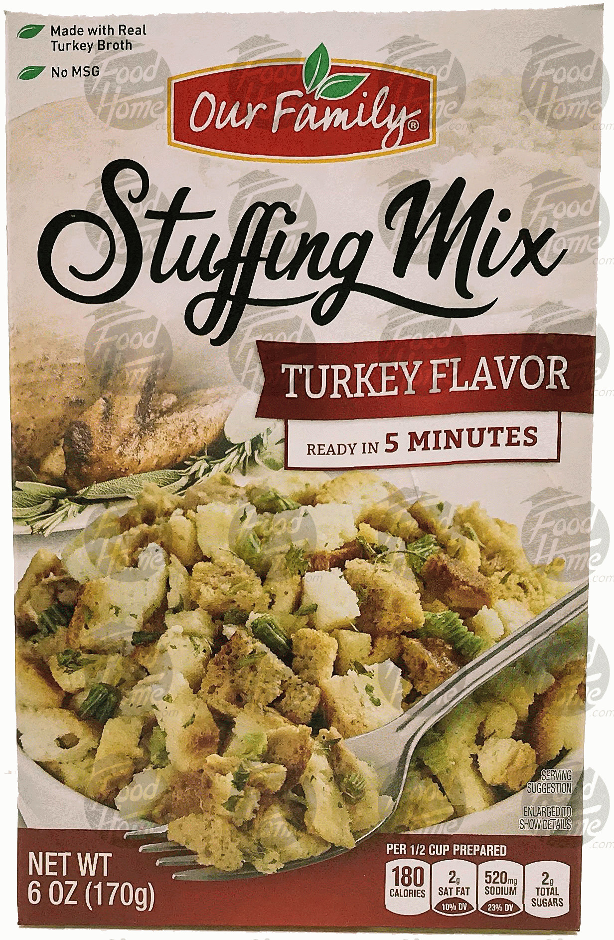 Kraft Stove Top Stuffing Mix Turkey Full-Size Picture